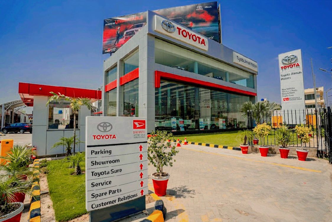 Toyota Jinnah Motors Showroom